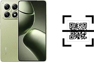 Wie lese ich QR-Codes auf einem Xiaomi 14T?