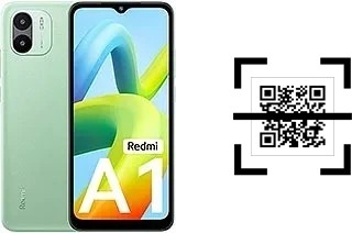 Wie lese ich QR-Codes auf einem Xiaomi Redmi A1?