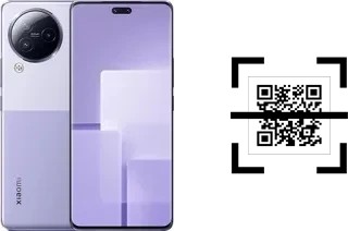 Wie lese ich QR-Codes auf einem Xiaomi Civi 3?