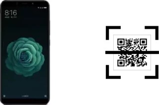 Wie lese ich QR-Codes auf einem Xiaomi Mi 6X?