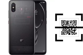 Wie lese ich QR-Codes auf einem Xiaomi Mi 8 Explorer Edition?