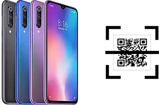 Wie lese ich QR-Codes auf einem Xiaomi Mi 9 SE?