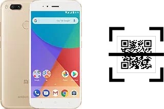 Wie lese ich QR-Codes auf einem Xiaomi Mi A1?