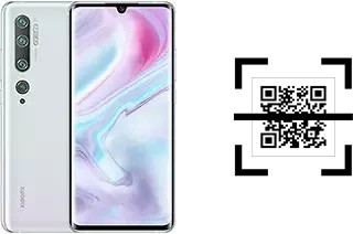 Wie lese ich QR-Codes auf einem Xiaomi Mi CC9 Pro?