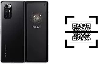 Wie lese ich QR-Codes auf einem Xiaomi Mi Mix Fold?