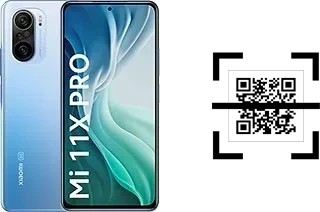 Wie lese ich QR-Codes auf einem Xiaomi Mi 11X Pro?