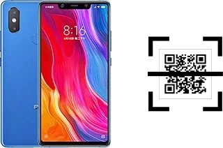 Wie lese ich QR-Codes auf einem Xiaomi Mi 8 SE?