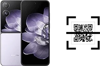 Wie lese ich QR-Codes auf einem Xiaomi Mix Flip?