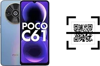 Wie lese ich QR-Codes auf einem Xiaomi Poco C61?