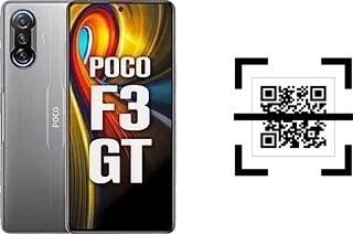 Wie lese ich QR-Codes auf einem Xiaomi Poco F3 GT?