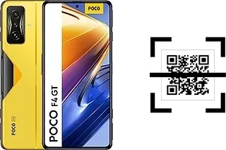 Wie lese ich QR-Codes auf einem Xiaomi Poco F4 GT?