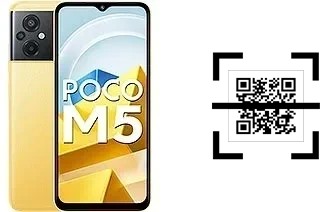 Wie lese ich QR-Codes auf einem Xiaomi Poco M5?