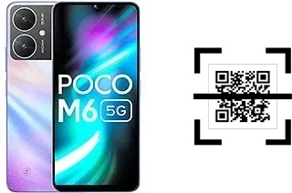 Wie lese ich QR-Codes auf einem Xiaomi Poco M6?