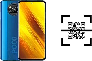 Wie lese ich QR-Codes auf einem Xiaomi Poco X3 NFC?