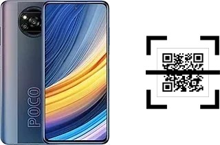 Wie lese ich QR-Codes auf einem Xiaomi Poco X3 Pro?