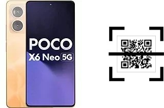 Wie lese ich QR-Codes auf einem Xiaomi Poco X6 Neo?