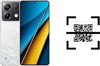 Wie lese ich QR-Codes auf einem Xiaomi Poco X6?