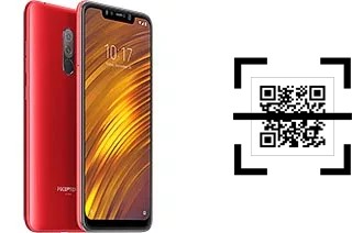 Wie lese ich QR-Codes auf einem Xiaomi Pocophone F1?