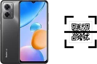 Wie lese ich QR-Codes auf einem Xiaomi Redmi 11 Prime 5G?