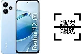 Wie lese ich QR-Codes auf einem Xiaomi Redmi 12 5G?