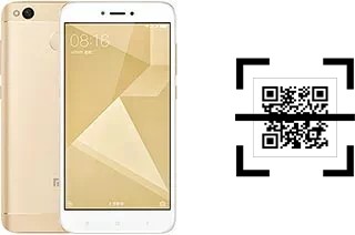 Wie lese ich QR-Codes auf einem Xiaomi Redmi 4 (4X)?