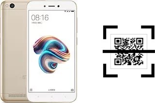 Wie lese ich QR-Codes auf einem Xiaomi Redmi 5A?