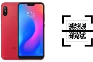 Wie lese ich QR-Codes auf einem Xiaomi Redmi 6 Pro?