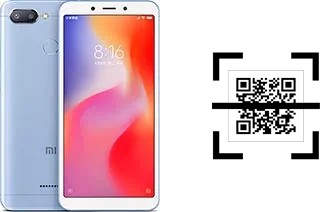 Wie lese ich QR-Codes auf einem Xiaomi Redmi 6?