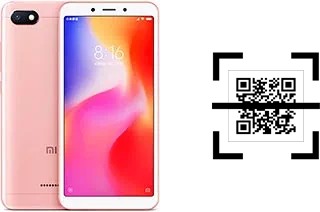 Wie lese ich QR-Codes auf einem Xiaomi Redmi 6A?