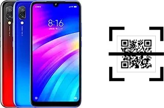 Wie lese ich QR-Codes auf einem Xiaomi Redmi 7?