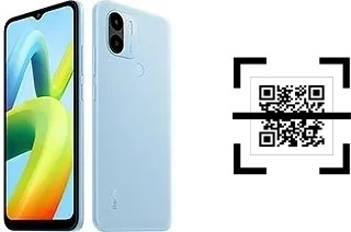 Wie lese ich QR-Codes auf einem Xiaomi Redmi A1+?