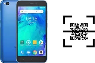 Wie lese ich QR-Codes auf einem Xiaomi Redmi Go?