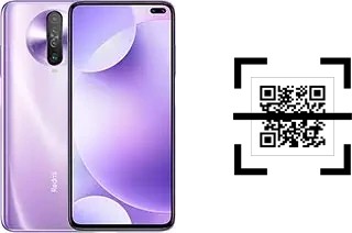 Wie lese ich QR-Codes auf einem Xiaomi Redmi K30?