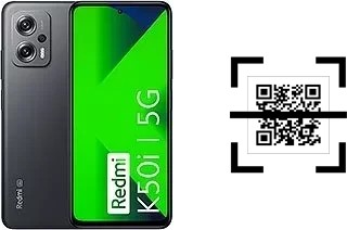 Wie lese ich QR-Codes auf einem Xiaomi Redmi K50i?