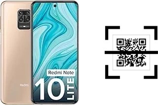 Wie lese ich QR-Codes auf einem Xiaomi Redmi Note 10 Lite?