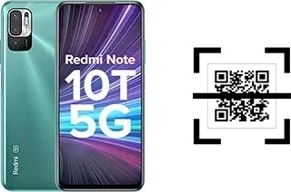 Wie lese ich QR-Codes auf einem Xiaomi Redmi Note 10T 5G?