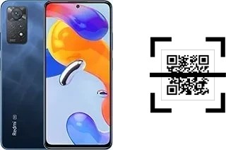 Wie lese ich QR-Codes auf einem Xiaomi Redmi Note 11 Pro 5G?