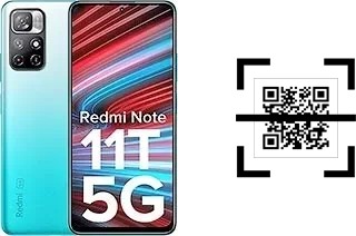 Wie lese ich QR-Codes auf einem Xiaomi Redmi Note 11T 5G?