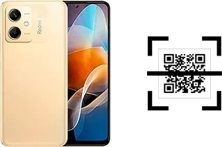 Wie lese ich QR-Codes auf einem Xiaomi Redmi Note 12R Pro?