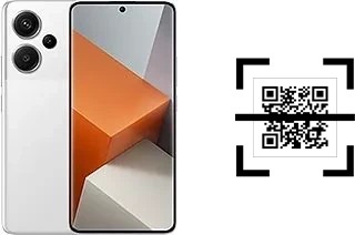 Wie lese ich QR-Codes auf einem Xiaomi Redmi Note 13 Pro+?