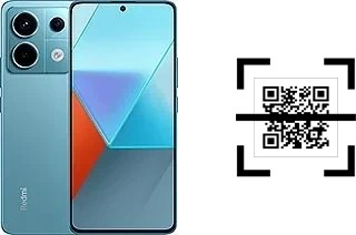 Wie lese ich QR-Codes auf einem Xiaomi Redmi Note 13 Pro?