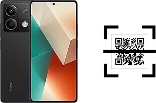 Wie lese ich QR-Codes auf einem Xiaomi Redmi Note 13?