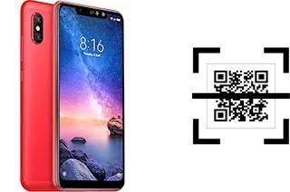 Wie lese ich QR-Codes auf einem Xiaomi Redmi Note 6 Pro?