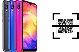 Wie lese ich QR-Codes auf einem Xiaomi Redmi Note 7 India?