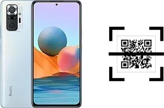 Wie lese ich QR-Codes auf einem Xiaomi Redmi Note 10 Pro?