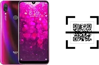 Wie lese ich QR-Codes auf einem Xiaomi Redmi Y3?