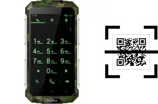 Wie lese ich QR-Codes auf einem Xplay LR-100?