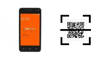 Wie lese ich QR-Codes auf einem ZH-K Mobile Ace 3?