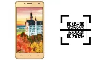 Wie lese ich QR-Codes auf einem Ziox Astra Young 4G?