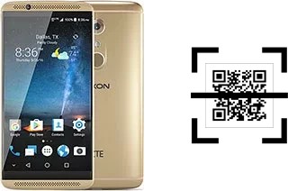 Wie lese ich QR-Codes auf einem ZTE Axon 7?